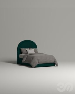3D модель Кровать Finally для категории Мебель / Кровати - превью