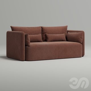 3D модель Диван Kvina для категории Мебель / Диваны - превью