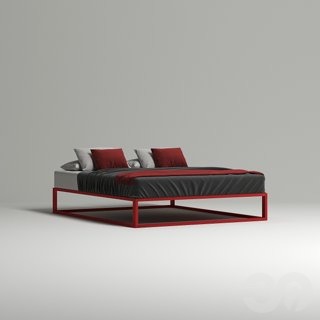 3D модель Dalen для категории Мебель / Кровати - превью