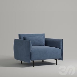 3D модель Ervik для категории Мебель / Кресла - превью