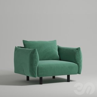3D модель Hetland для категории Мебель / Кресла - превью