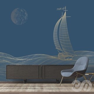 3D модель PINEGIN WALL & FRESCO | Панно Lines-PL012 для категории Текстуры / Стены, обои - превью