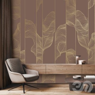 3D модель PINEGIN WALL & FRESCO | Панно Lines-PL014 для категории Текстуры / Стены, обои - превью