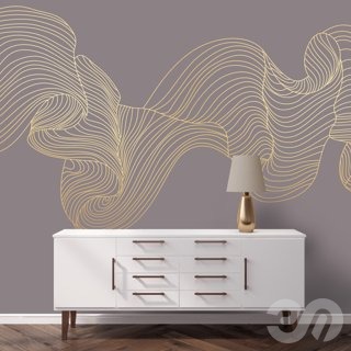 3D модель PINEGIN WALL & FRESCO | Панно Lines-PL031 для категории Текстуры / Стены, обои - превью