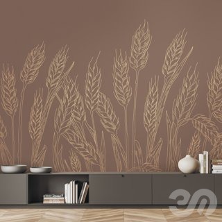 3D модель PINEGIN WALL & FRESCO | Панно Lines-PL040 для категории Текстуры / Стены, обои - превью