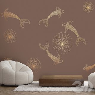 3D модель PINEGIN WALL & FRESCO | Панно Lines-PL045 для категории Текстуры / Стены, обои - превью