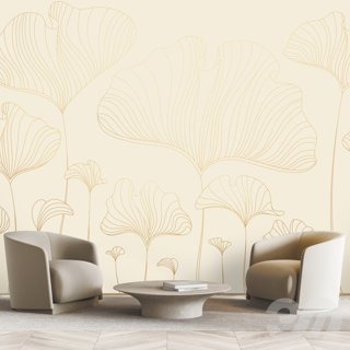 3D модель PINEGIN WALL & FRESCO | Панно Lines-PL051 для категории Текстуры / Стены, обои - превью