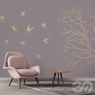 3D модель PINEGIN WALL & FRESCO | Панно Lines-PL052 для категории Текстуры / Стены, обои - превью