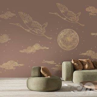 3D модель PINEGIN WALL & FRESCO | Панно Lines-PL061 для категории Текстуры / Стены, обои - превью