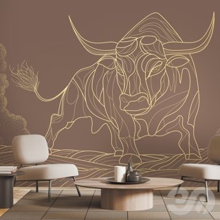 3D модель PINEGIN WALL & FRESCO | Панно Lines-PL080 для категории Текстуры / Стены, обои - превью