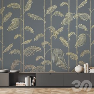 3D модель PINEGIN WALL & FRESCO | Панно Lines-PL094 для категории Текстуры / Стены, обои - превью