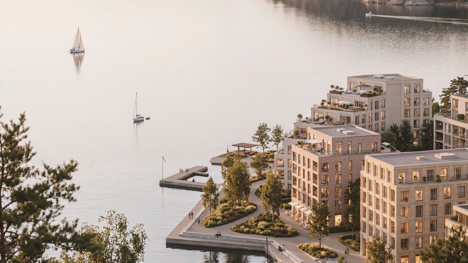 THE HAVEN FJORD - работа галереи 3dmetria в категории Архитектура