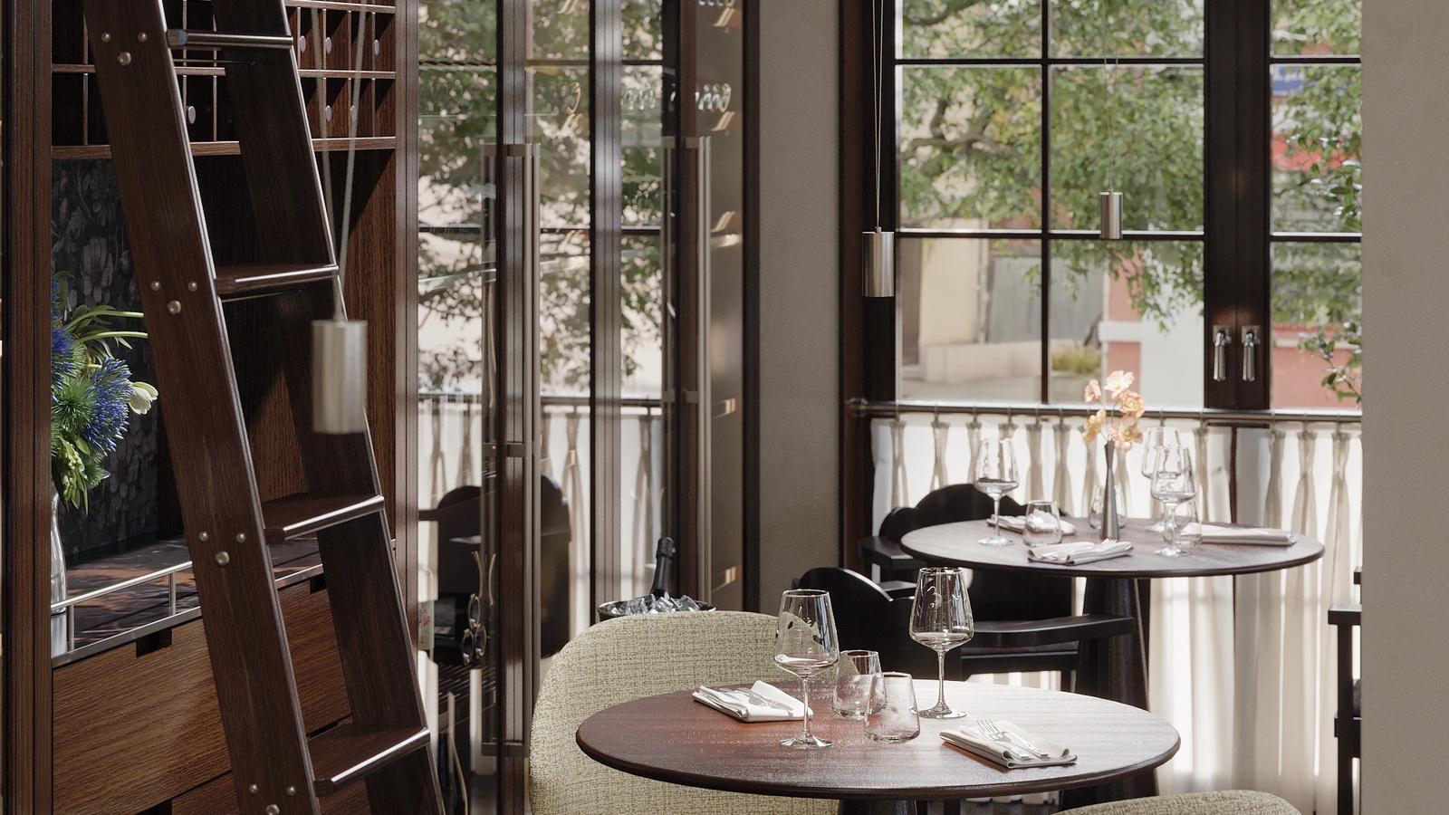Restaurant in Moscow - работа галереи 3dmetria в категории Дизайн интерьера
