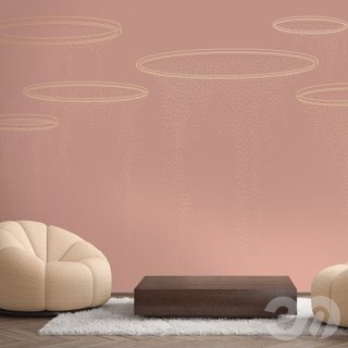 3D модель PINEGIN WALL & FRESCO | Панно Lines-PL114 для категории Текстуры / Стены, обои - превью