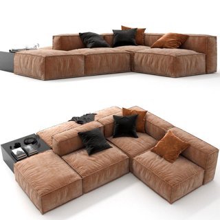 3D модель Bonaldo Peanut Soft Sofa для категории Мебель / Диваны - превью