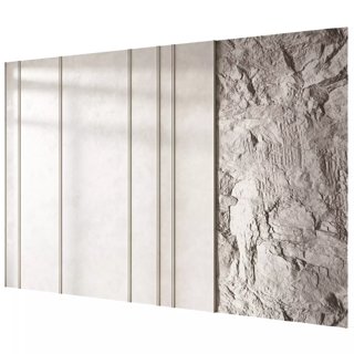 3D модель Headboard wall panel 014 для категории Декор / 3D панель - превью