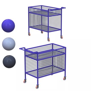 3D модель Cart for grocery store or in mall для категории Другие модели / Магазин - превью