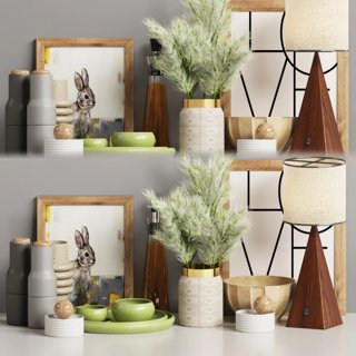 3D модель Decorative Set 01 для категории Декор / Декоративные наборы - превью