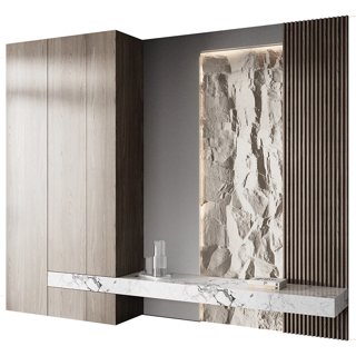3D модель Hallway Set 10 для категории Мебель / Прихожая - превью
