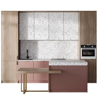 3D модель Kitchen Set 006 для категории Кухня / Кухни - превью