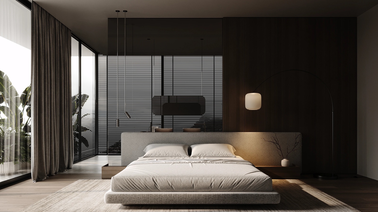 MASTER BEDROOM - работа галереи 3dmetria в категории Дизайн интерьера
