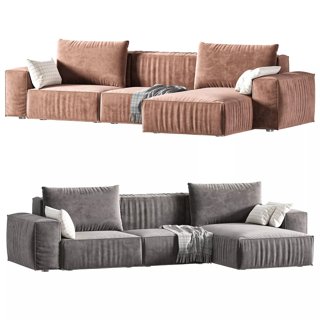 3D модель Casa chaise lounge Sofa для категории Мебель / Диваны - превью