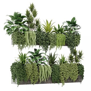 3D модель outdoor plant M04 для категории Растения / Уличные растения - превью