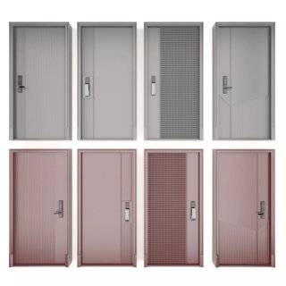 3D модель Modern security door для категории Другие модели / Двери - превью