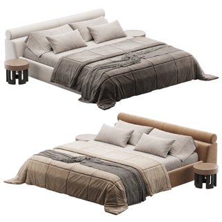 3D модель Gavi Bed для категории Мебель / Кровати - превью