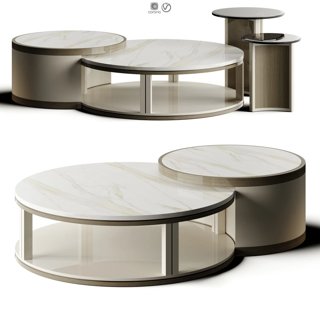 3D модель Casa Magna Fusion 2026 Coffee Table для категории Мебель / Журнальные столики - превью