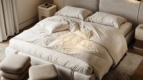 Master Bedroom Design - работа галереи 3dmetria в категории Дизайн интерьера