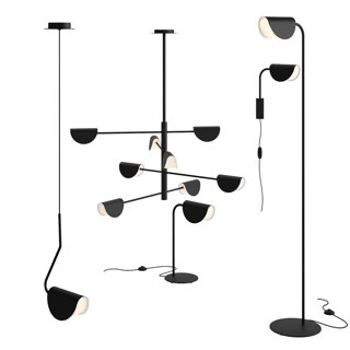 3D модель Chandelier Mollis Set для категории Освещение / Торшеры - превью