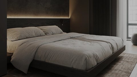 Modern design | apartment - работа галереи 3dmetria в категории Дизайн интерьера