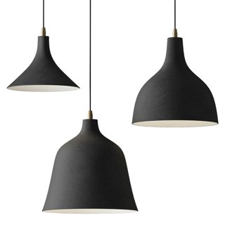 3D модель Karman T Black Pendant Lamp для категории Освещение / Подвесные светильники - превью