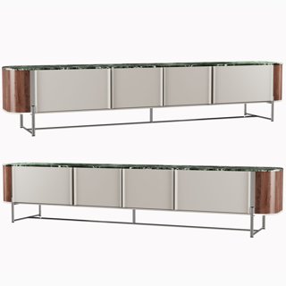 3D модель Cabinet By Tv Cabinet By Dinner Cabinet-01 для категории Мебель / Консоли тумбочки - превью