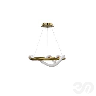 3D модель Подвесная люстра LIGHTERA Nyasa LE217L-40G для категории Освещение / Подвесные светильники - превью