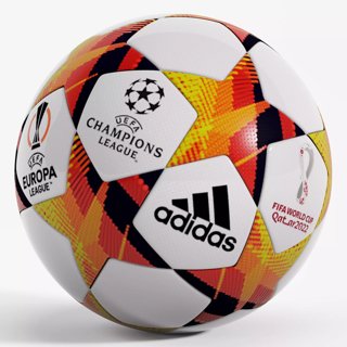 3D модель Champions League Ball by Sintakinar Blogspot для категории Другие модели / Спорт - превью