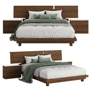 3D модель Hunter Bed для категории Мебель / Кровати - превью
