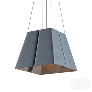 3D модель Акустический подвесной светильник Fold для категории Освещение / Подвесные светильники - превью