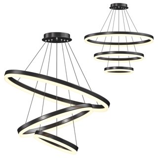 3D модель Vktech Chandelie для категории Освещение / Подвесные светильники - превью