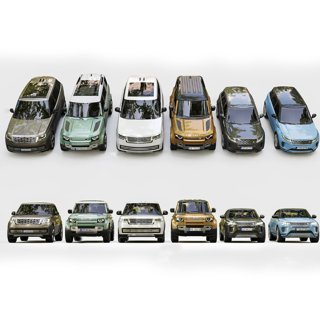 3D модель 6 Land Rover 3D MAX Models Pack для категории Другие модели / Транспорт - превью