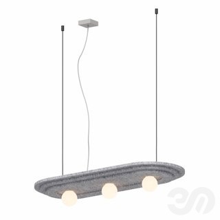 3D модель Акустический подвесной светильник Linea Deco для категории Освещение / Подвесные светильники - превью