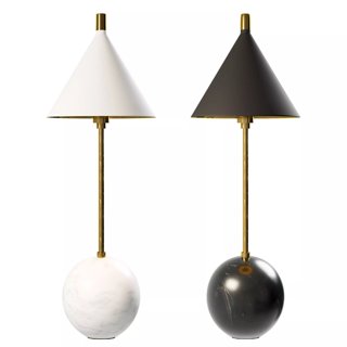 3D модель Globe Nightstand Light Nordic Marble для категории Освещение / Настольный - превью