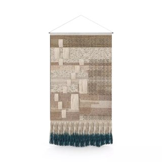 3D модель Navy Dipped Kilim Tapestry Wall Art для категории Декор / Ковры - превью