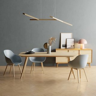 3D модель Dining Set Scandinavian Style для категории Мебель / Стол + стул - превью