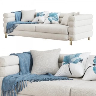 3D модель Eichholtz_sofa York для категории Мебель / Диваны - превью