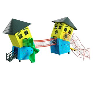 3D модель Fun Climbing House для категории Экстерьер / Детская площадка - превью