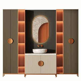 3D модель Bathroom Furniture Nik 26 для категории Санузел / Мебель санузла - превью