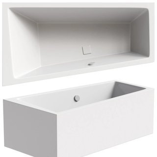 3D модель Corner Acrylic Bathtub Vagnerplast Cavallo Offset для категории Санузел / Ванна - превью