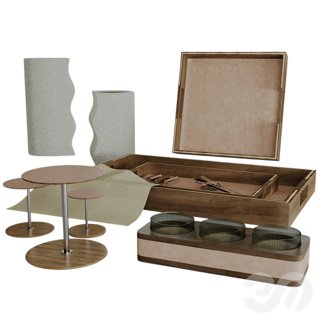 3D модель Kitchen Decor Set Pinetti для категории Декор / Декоративные наборы - превью